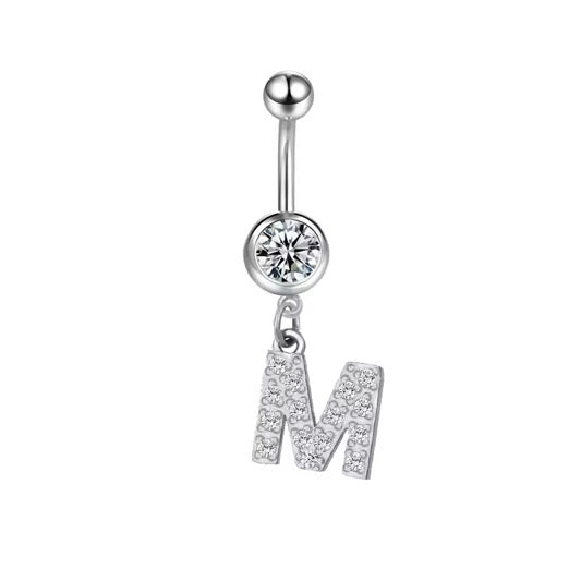 Initial Belly Ring